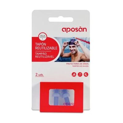 APOSAN - Aposán silicone ear plugs - Silicona - Adultos - Tapones para oídos APOSAN - Aposán silicone ear plugs - Silicona - Adultos - Tapones para oídos