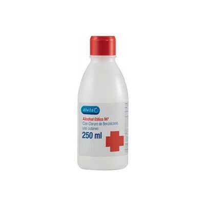 Alvita Alcohol Etílico 96º 250 ml Alvita Alcohol Etílico 96º 250 ml