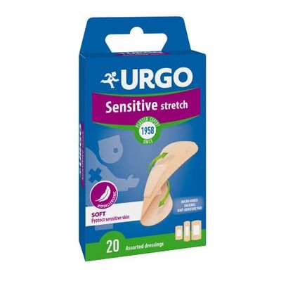 URGO Sensitive Stretch 20 apósitos URGO Sensitive Stretch 20 apósitos