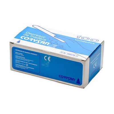 Corysan Depresores Madera 100 U Corysan Depresores Madera 100 U