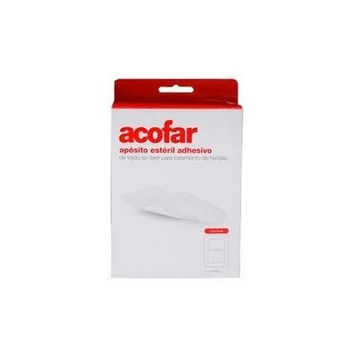 ACOFAR Apósito Estéril Adhesivo 10 X8 cm 10 uds ACOFAR Apósito Estéril Adhesivo 10 X8 cm 10 uds