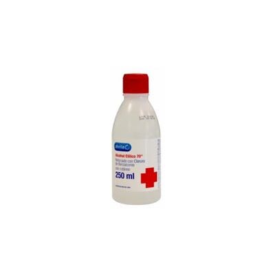ALVITA - Alcohol Etílico 70° - 250ml - Antiséptico ALVITA - Alcohol Etílico 70° - 250ml - Antiséptico