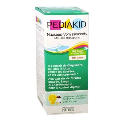 PEDIAKID Jarabe Náuseas Vómitos 125ml PEDIAKID Jarabe Náuseas Vómitos 125ml