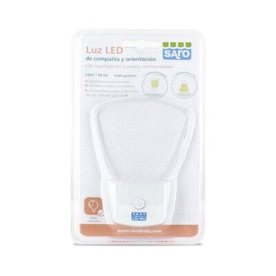 Luz Nocturna Saro - Luz suave, Enchufe, Doble modo Luz Nocturna Saro - Luz suave, Enchufe, Doble modo