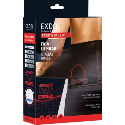 Nosa Exdol Faja Lumbar Elástica Negra S 1 ud Nosa Exdol Faja Lumbar Elástica Negra S 1 ud