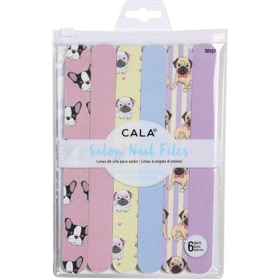 Cala Salón Nail Files Dog Lover Lima Uñas 6 uds Cala Salón Nail Files Dog Lover Lima Uñas 6 uds