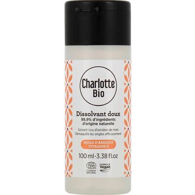 Charlotte Bio gentle Quitaesmalte Sin Acetona 100 ml Charlotte Bio gentle Quitaesmalte Sin Acetona 100 ml