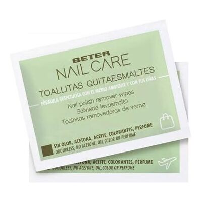 BETER Nail Care Toallitas Quitaesmalte 10uds BETER Nail Care Toallitas Quitaesmalte 10uds