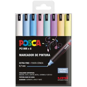 POSCA Marcadores  PC-1MR pastel 8 colores