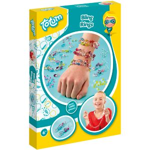 Totum Kit de Joyería Infantil  Bling Rings