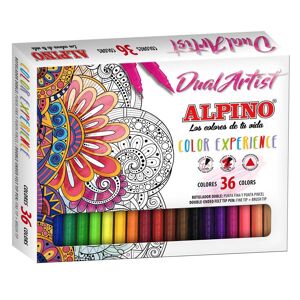 Alpino Rotuladores  Dual Artist C. Experience 36 colores