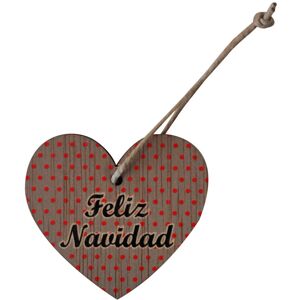 La Lluna Adorno La Luna Calabria Corazn Feliz Navidad