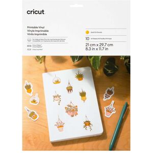 Cricut Vinilo imprimible A4 oro 10 hojas