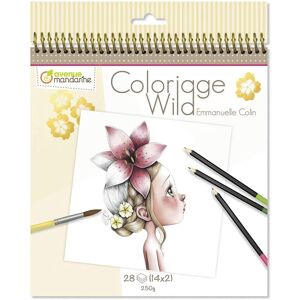 Avenue Mandarine Cuaderno para colorear  Wild