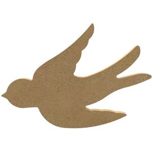 Gomille Figura Madera  15x10cm Golondrina