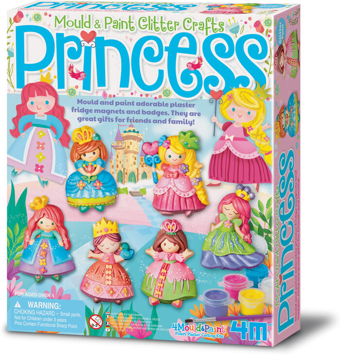 4M Kit Moldea y Pinta Princesas