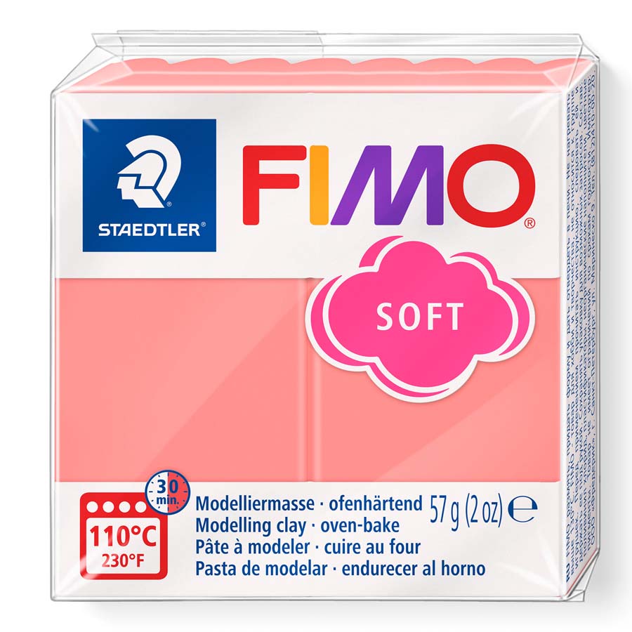 FIMO Pasta moldear  Soft 57g rosa