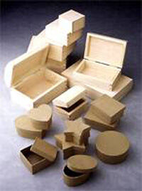 Faibo Caja de madera  150x100x50 mm