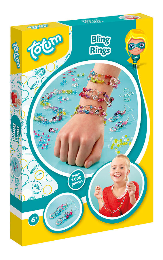 Totum Kit de Joyería Infantil  Bling Rings