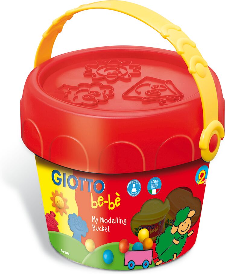 Giotto Be-Bè Super Cofre Pasta moldear Giotto Be-Bé 5 unidades + accesorios