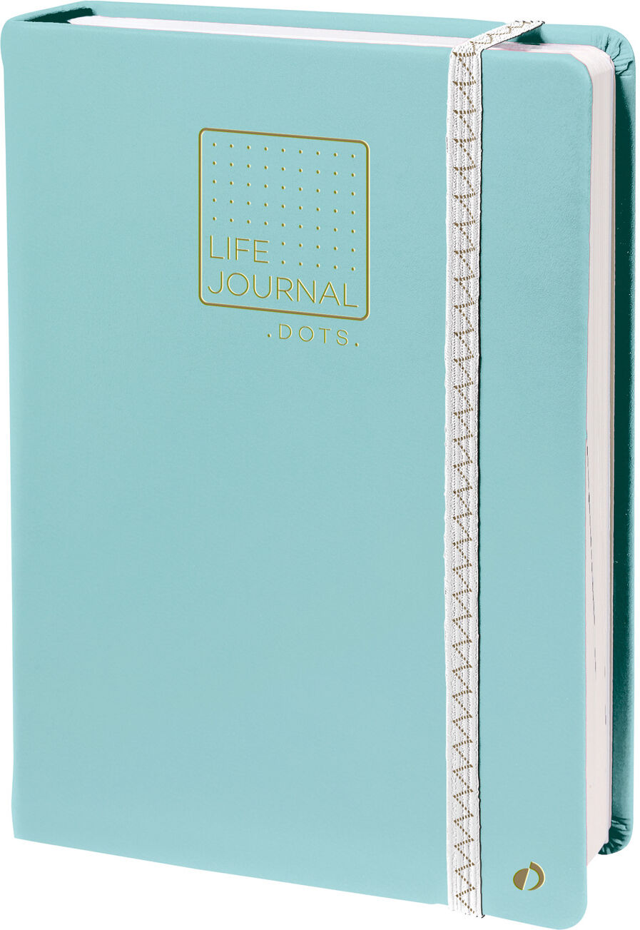 Quo Vadis Diario Agenda Bullet Journal A5  Dots Turquesa