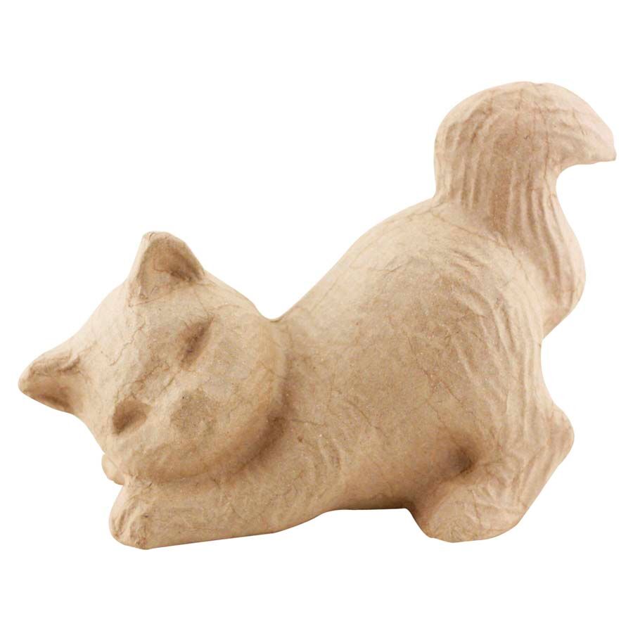 Décopatch Figura papel maché Gato 15cm