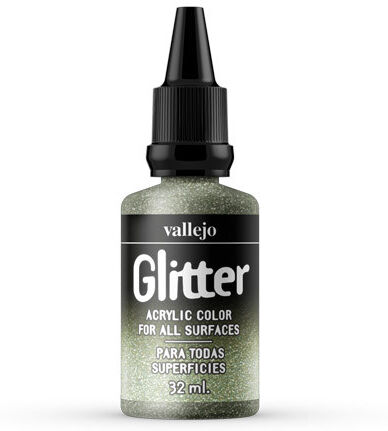 Acrylicos Vallejo GLITTER ORO 32 ML.