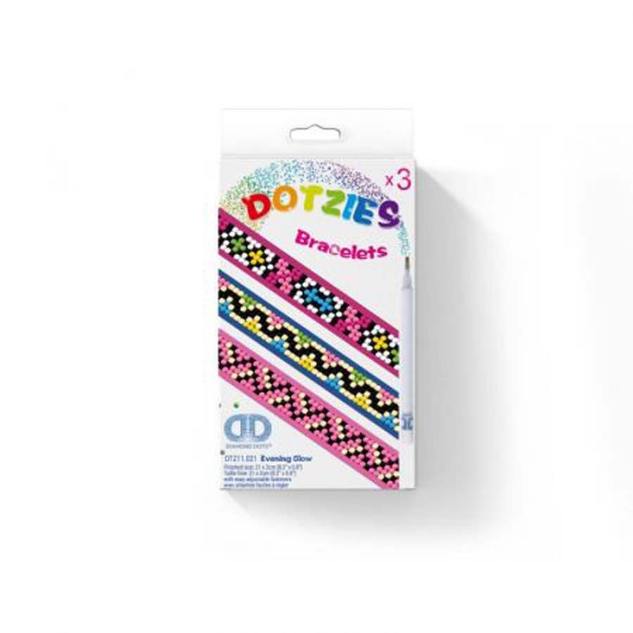 Diamond Dotz Dotzies Pulseras Evening glow 3u