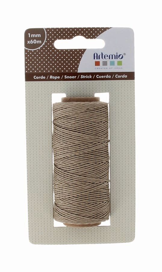 Artemio Cordel Natural  1mm x 60m