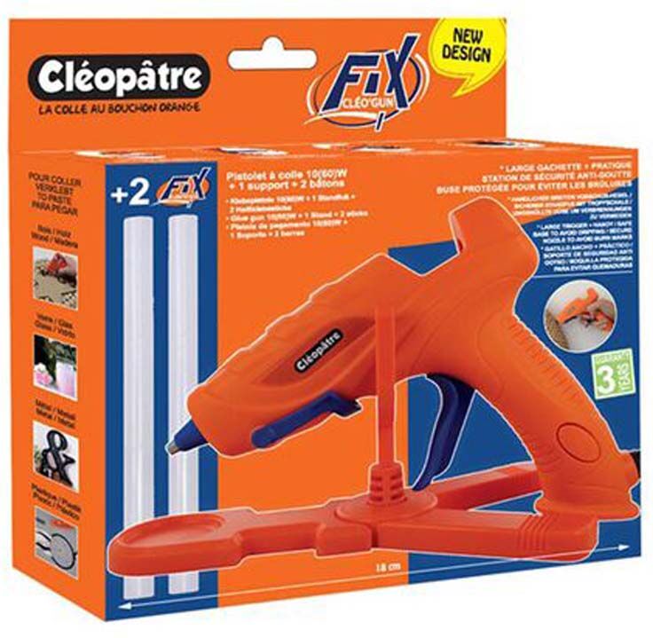 Cléopâtre Barres Silicona  120u + Pistola de regalo