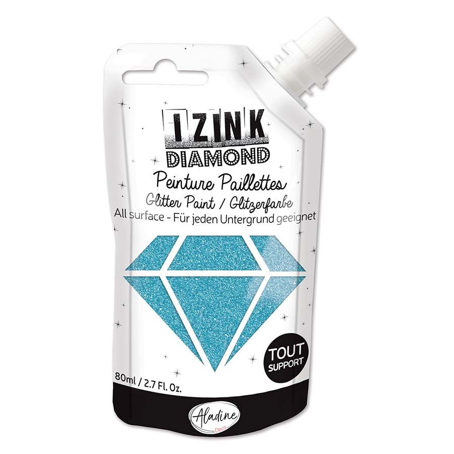 Aladine Pintura Izink Diamond  Azul claro