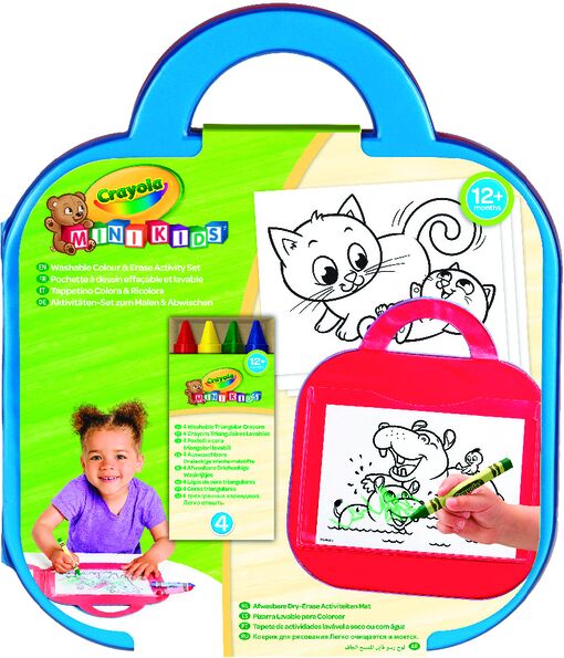 Crayola Pizarra Lavable para colorear Mini Kids