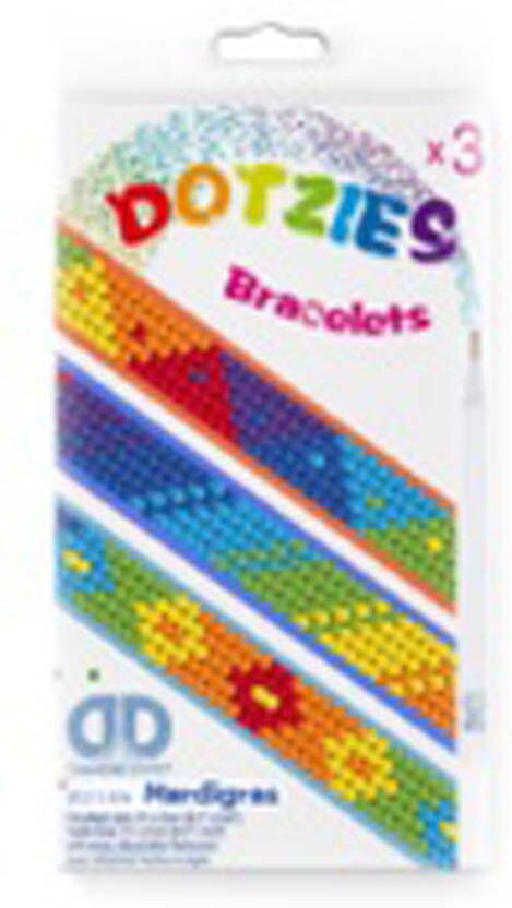 Diamond Dotz Dotzies Pulseras ácidas 3u