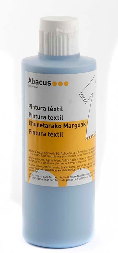 Abacus Pintura textil  200ml azul claro