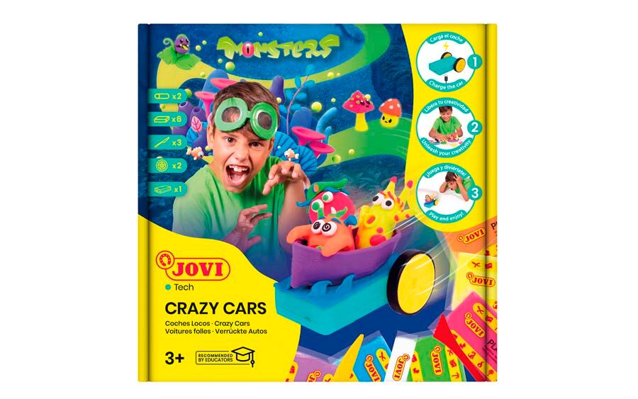 Jovi Crazy Cars  Monsters kit modelado