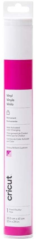 Cricut Vinilo permanente Cambio Calor rosa 30X61