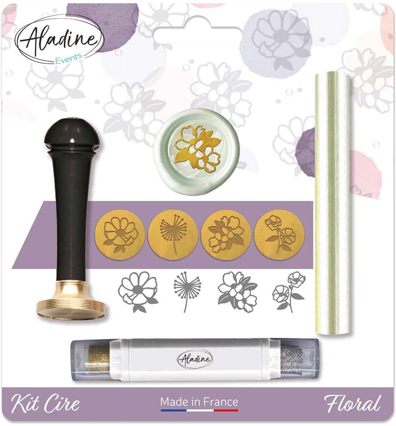 Aladine Lacre  Floral Kit