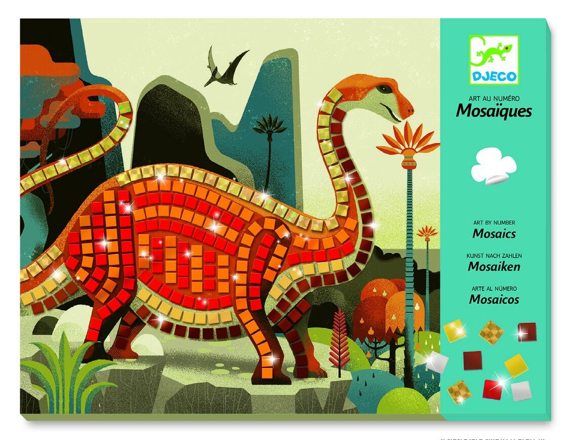 Djeco Mosaico dinosaurios