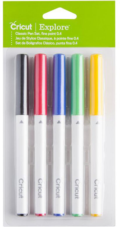 Cricut Rotuladores Infusible Ink 0,4mm Clásico 5 colores