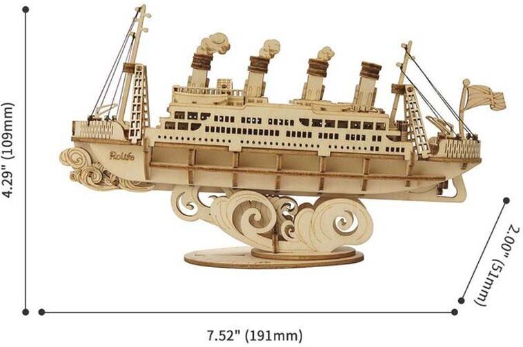 Robotime Maqueta Rolife Cruise Ship