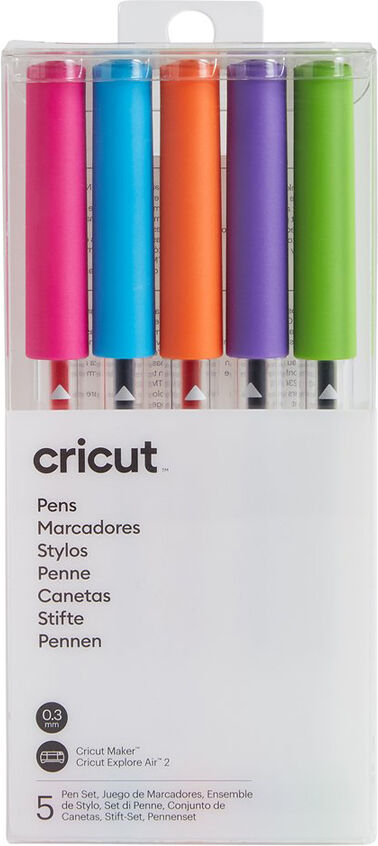 Cricut Rotuladores Infusible Ink 0,3mm glitter 5 colores