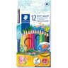 Staedtler Lápices de colores Stedtler Noris Aquarell 12 colores