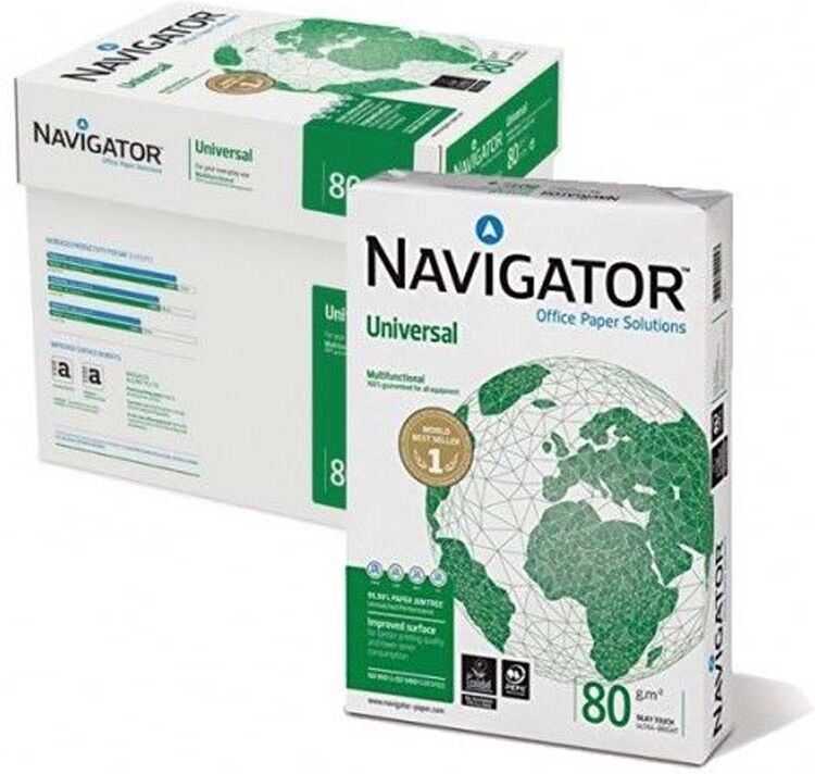 Navigator Paper  A4 80g 5 paquetes 500 hojas