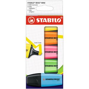 Stabilo Marcadores  Boss Mini 5 colores