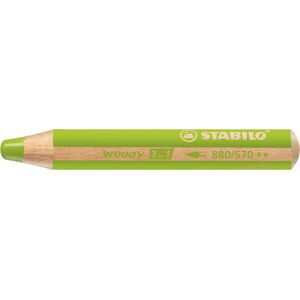 Stabilo Lápiz acuarelable  Woody verde 5u