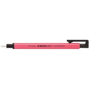 Tombow Portagomas  Mono Zero rosa neón