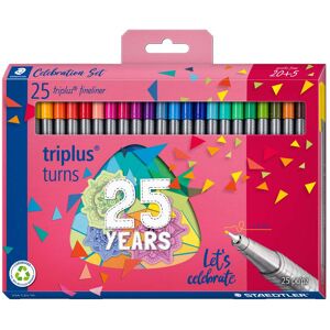 Staedtler Rotuladores  Finliner Triplus 20+5 colores