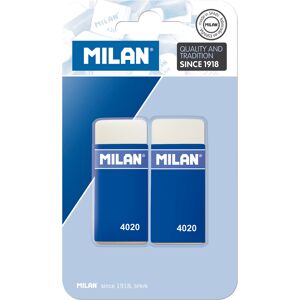 Milan Goma de borrar  4020 2 unidades