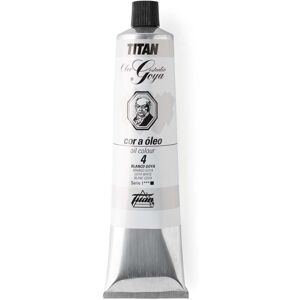 Titan Arts Pintura al óleo Goya 60ml blanco