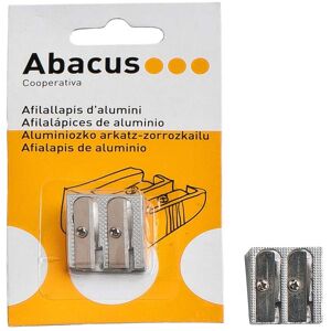 Abacus Sacapuntas doble de metal  1u